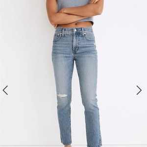 Madewell Perfect Vintage Jean 28 NWT